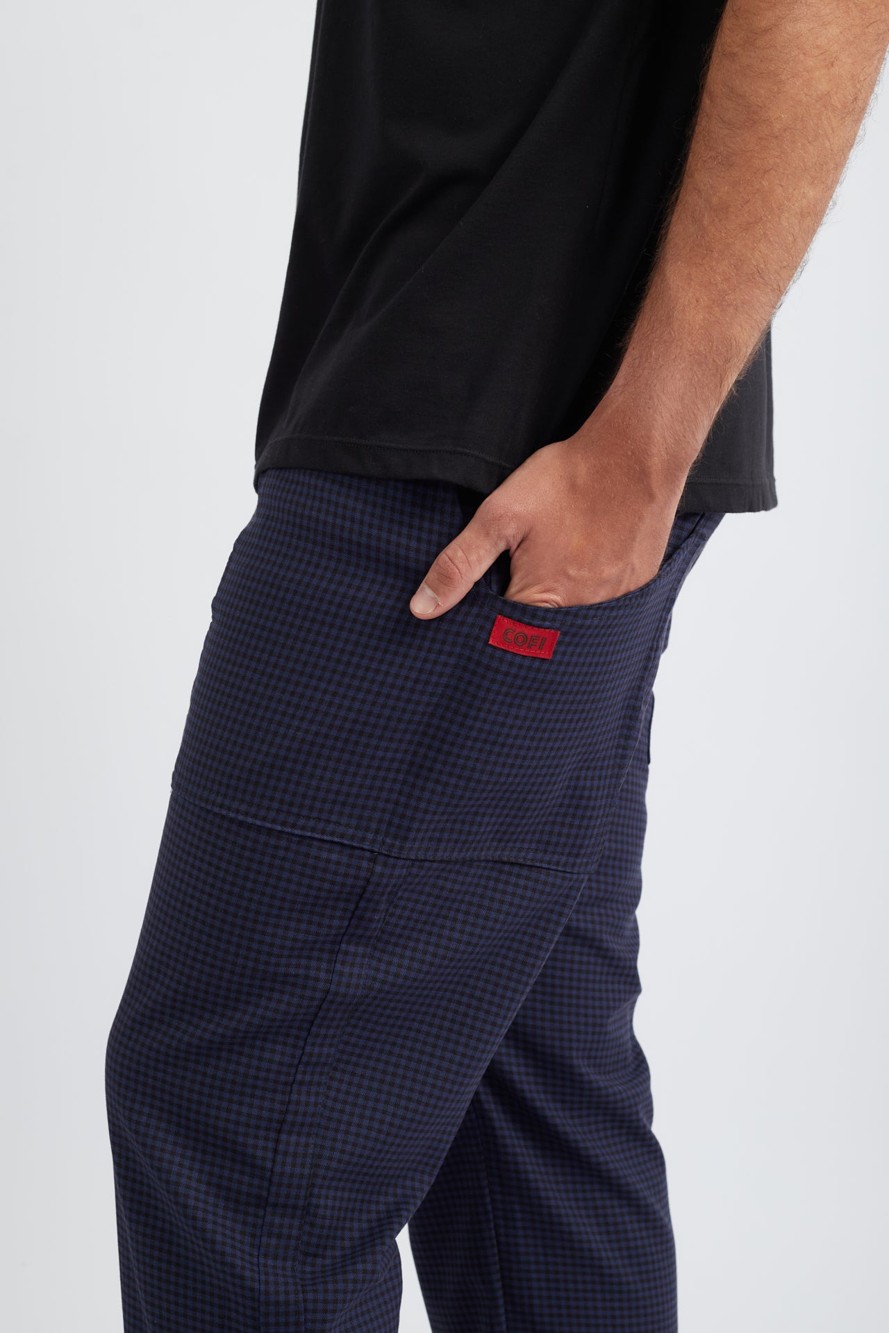 Calça vichy