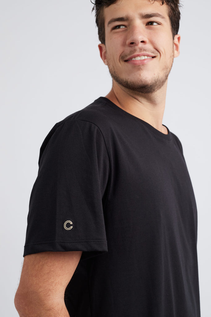 T-shirt Pima Premium Preta