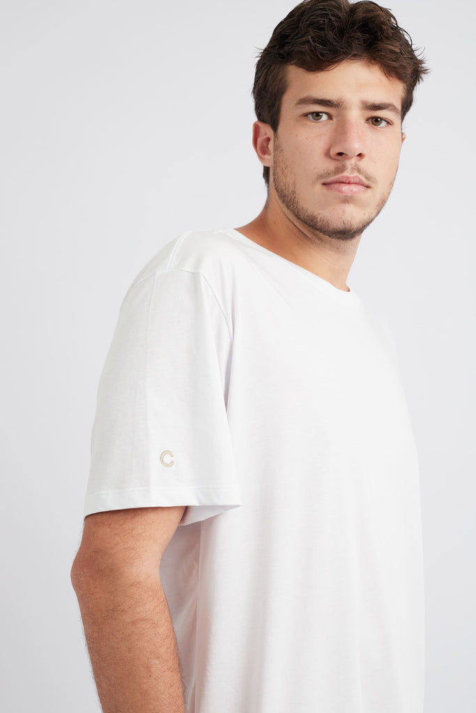 T-shirt Pima Premium Branca