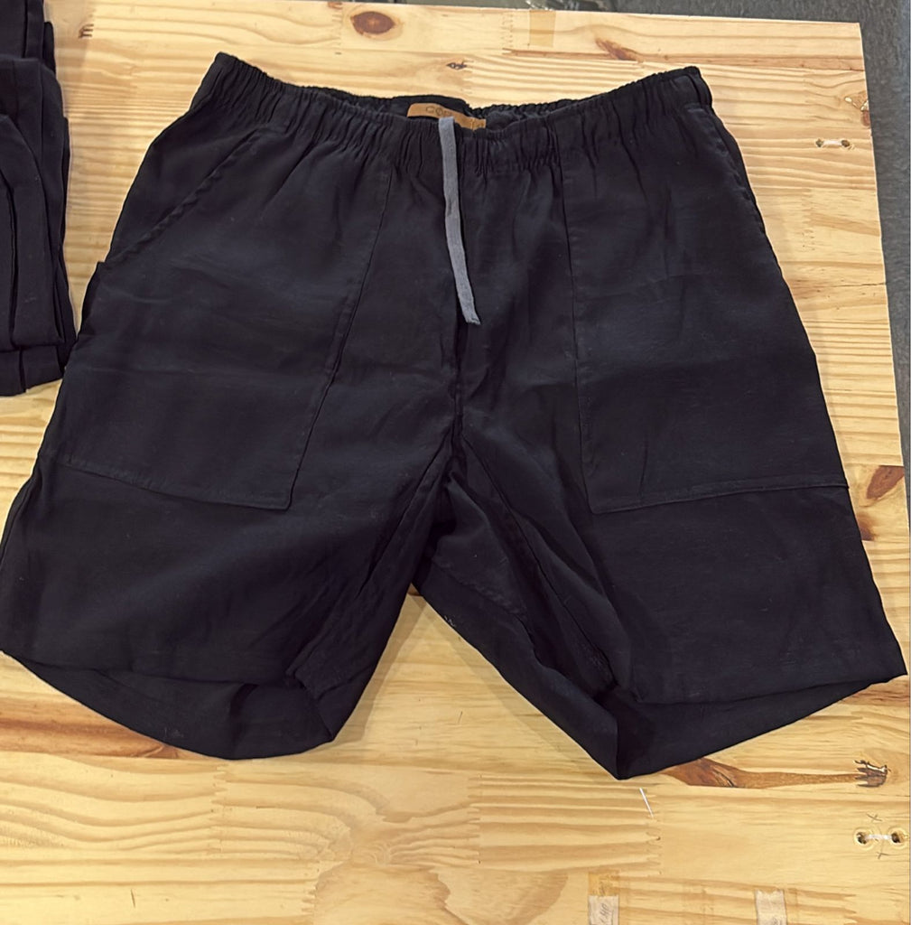 BERMUDA CUPRO BLACK
